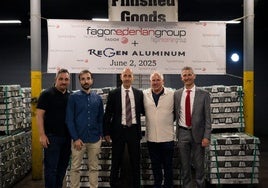 Representantes de Fagor Ederlan y Regen Aluminum
