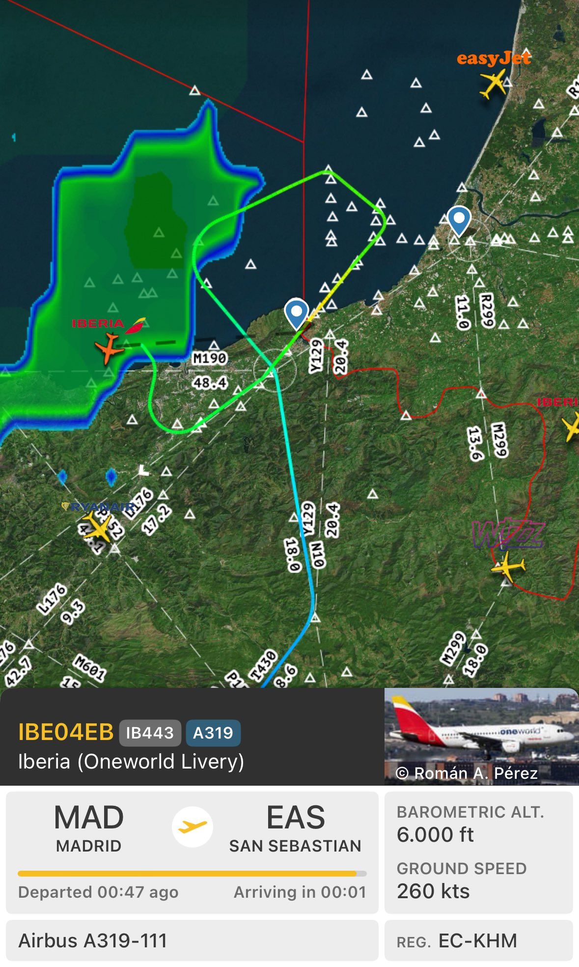 Radiografía del vuelo desviado