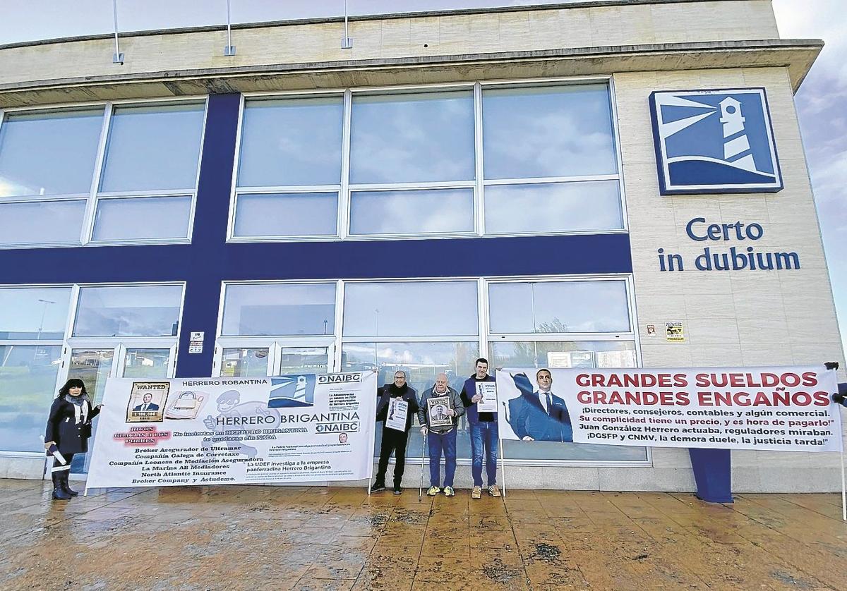 Sede de Herrero Brigantina, cuya estafa piramidal dejó 3.500 afectados en todo el Estado, en una imagen ajena a esta información.