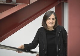 Belen Uranga, Soziolinguistika Klusterraren Andoaingo egoitzan.