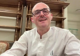 Iñigo Lavado. Cocinero