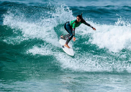 Imagen promocional del campeonato de surf que se iba a celebrar en Donostia.