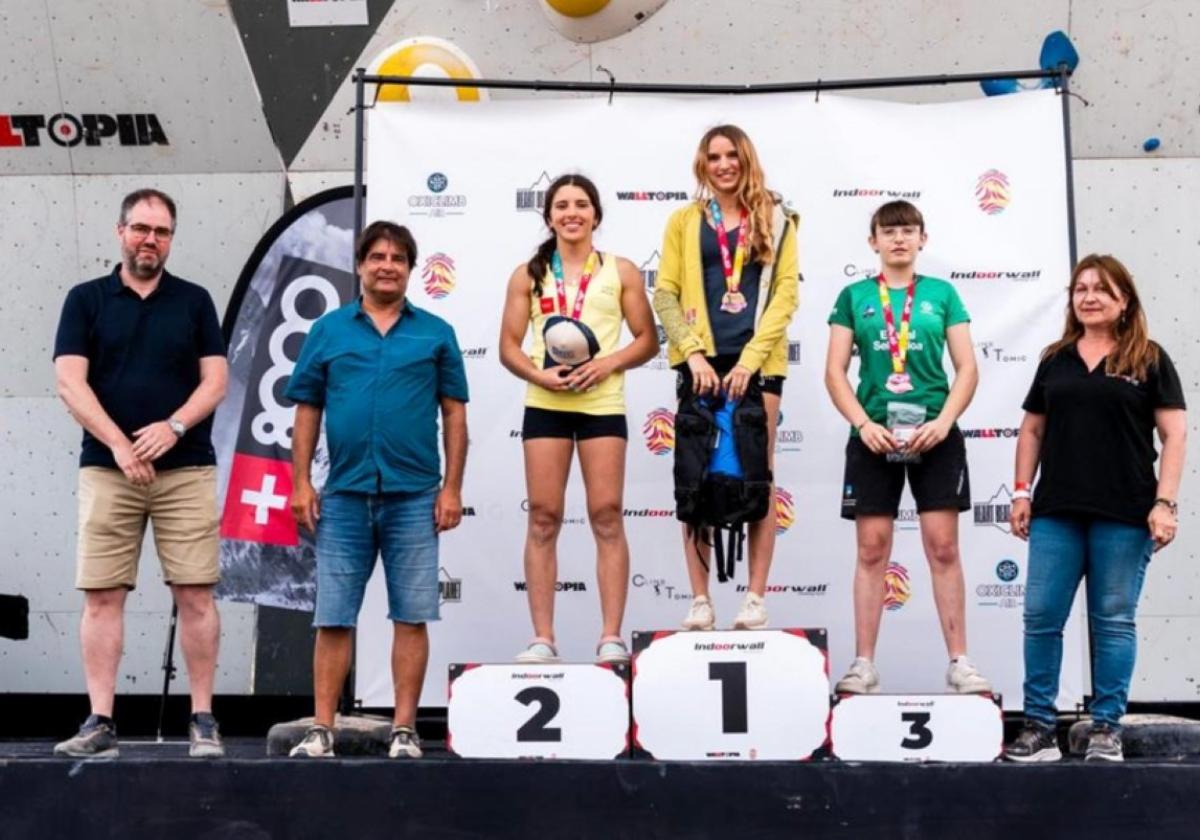 Maddi Agirre, tercera en el Campeonato de España