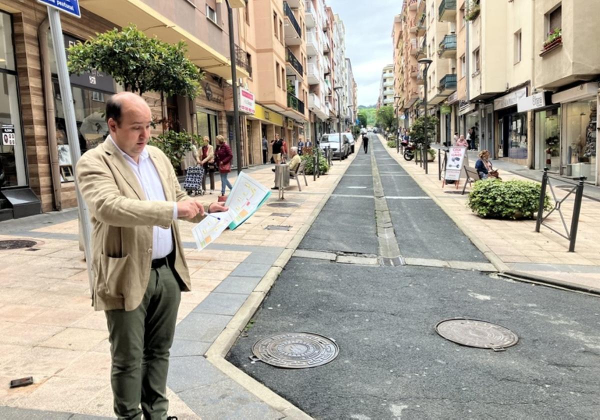 Comienza la renovación de las calles Juan Arana y Serapio Múgica