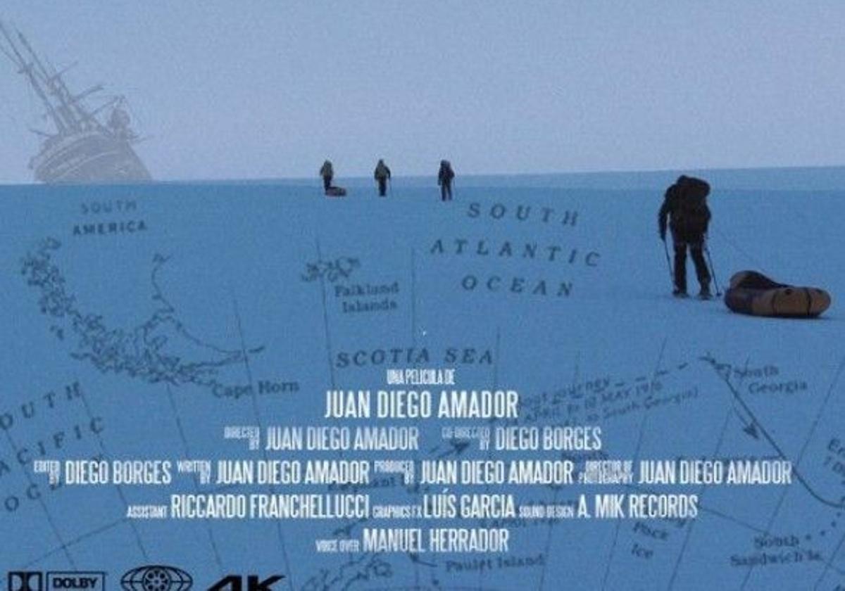 Cartel del documemental de Juan Diego Amador que ha competido en el festival nepalí.