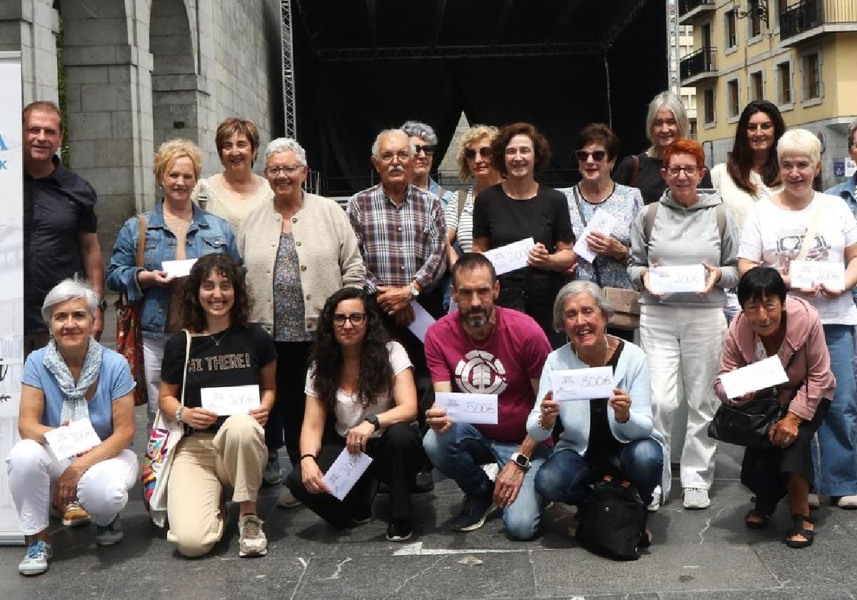 Txankakua reparte los 5.000 euros de su 'ginkana' de mayo
