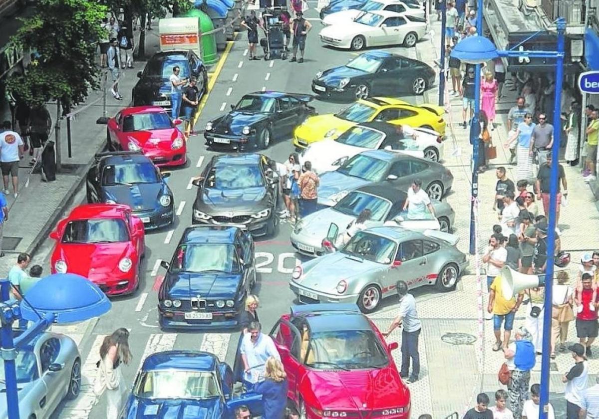 Los vehículos llenarán las calles del centro.