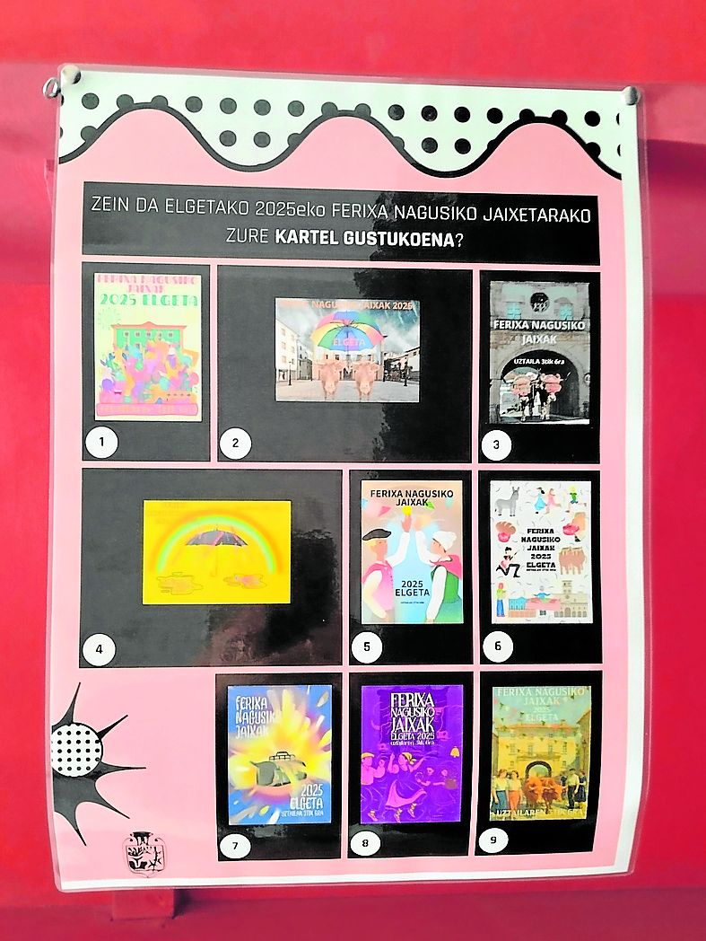 Las nueve propuestas para ilustrar las fiestas.