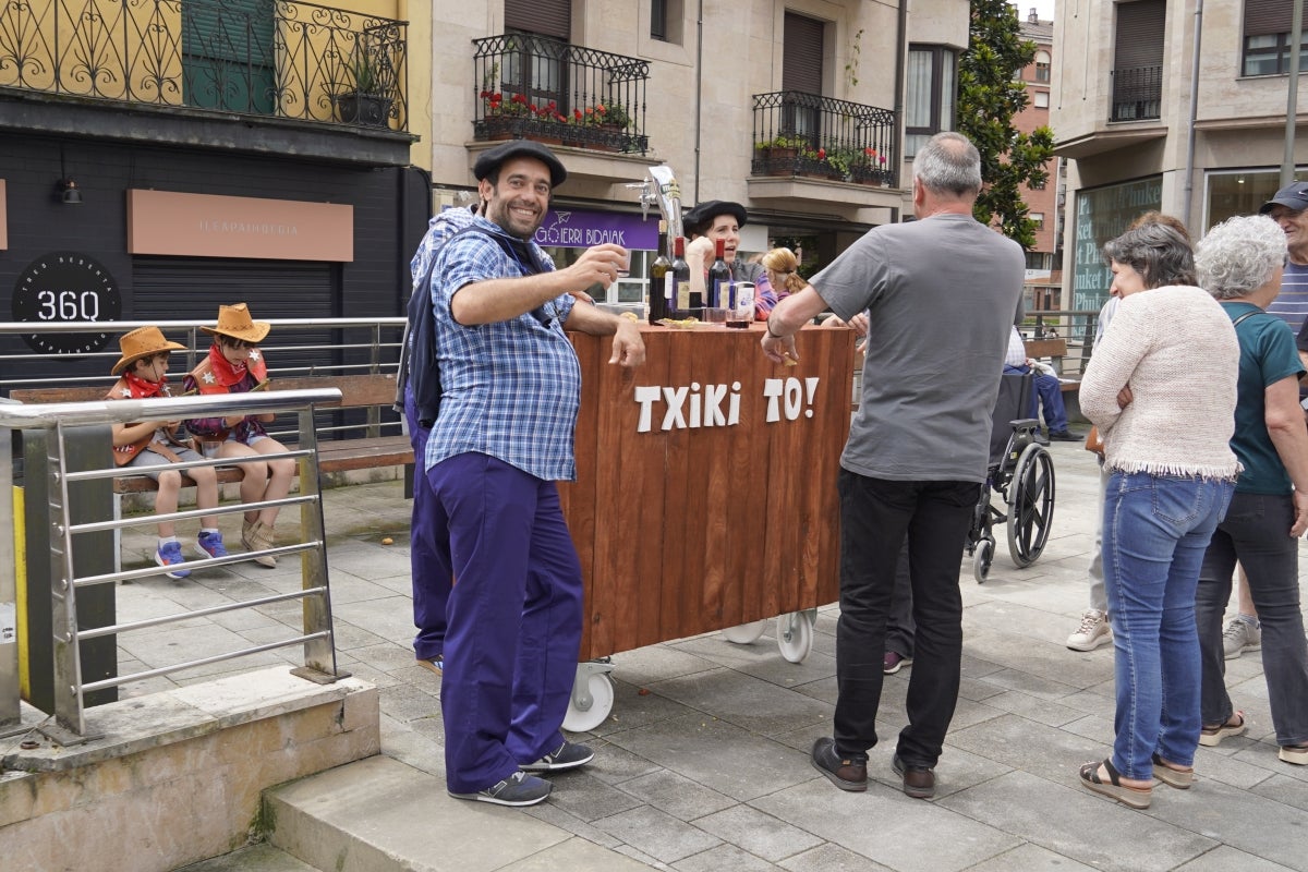 Carnaval callejero en Beasain