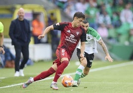 Jon Gorrotxategi, en un lance del encuentro.