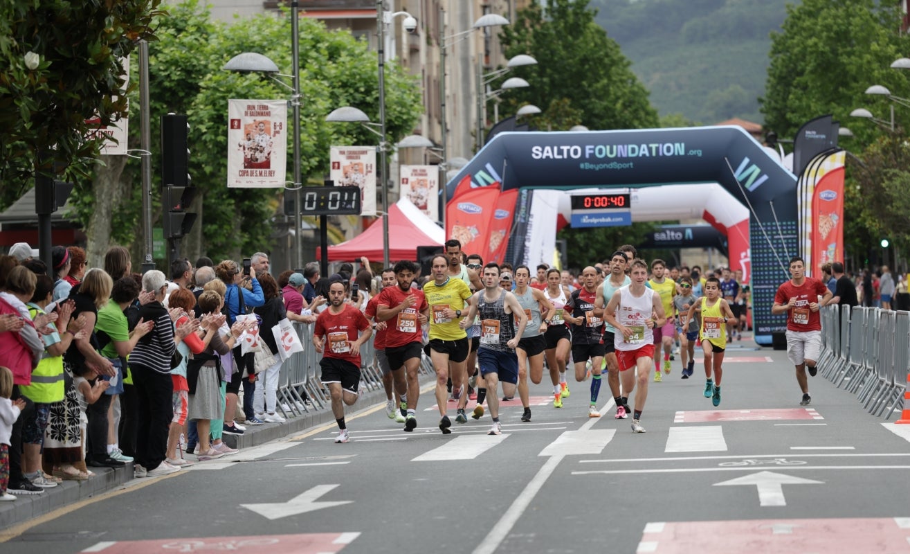 Gran ambiente en la &#039;Millas de Irun 5K&#039;