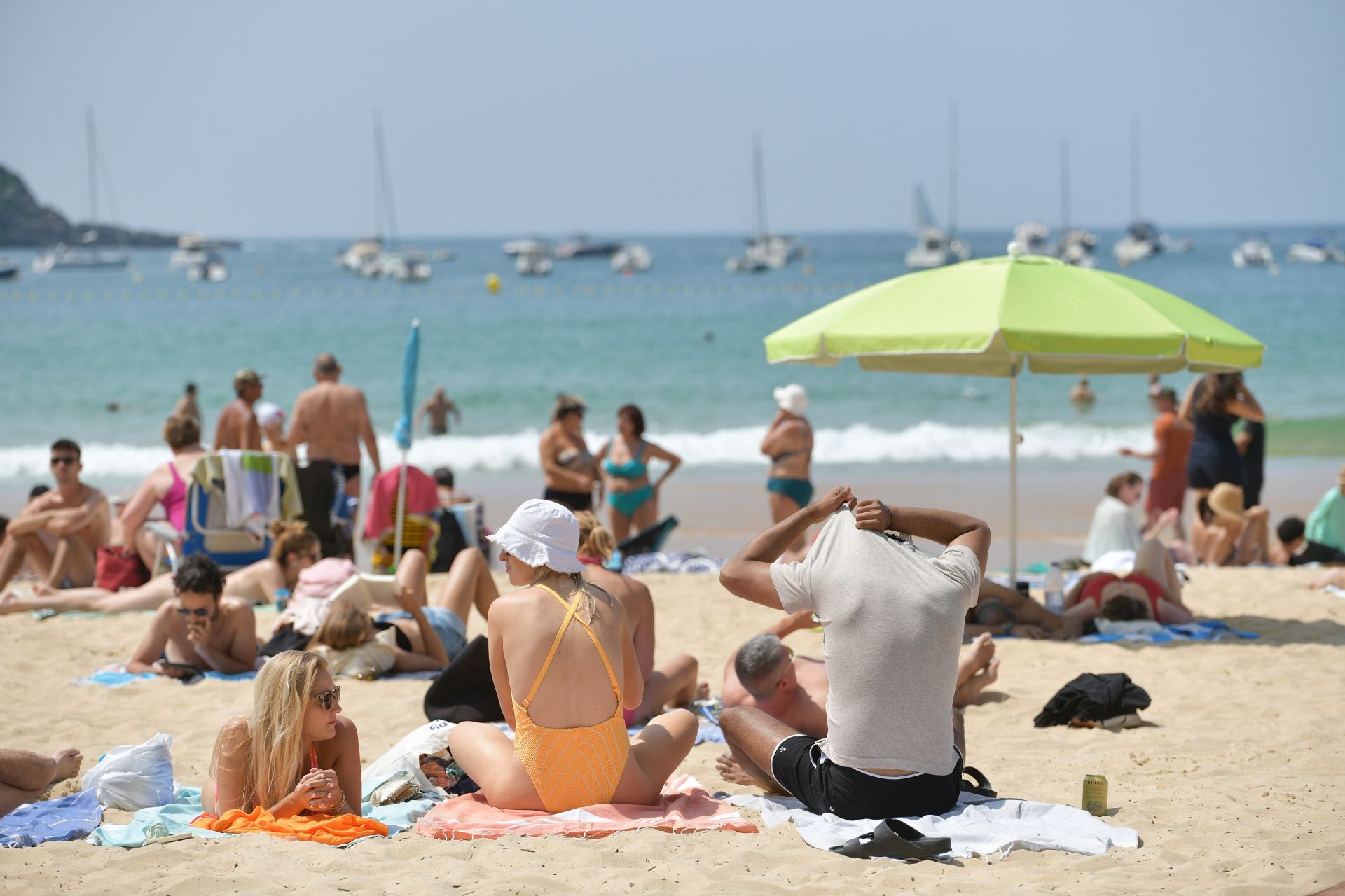 Lunes de playa en Gipuzkoa