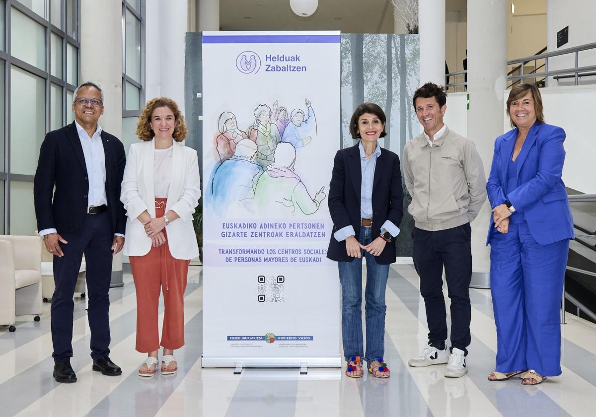 El Gobierno Vasco contribuirá a la renovación del modelo de servicio de 400 centros de mayores