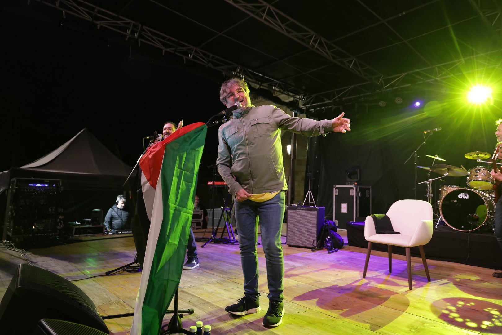 Jordi Évole actúa en Irun