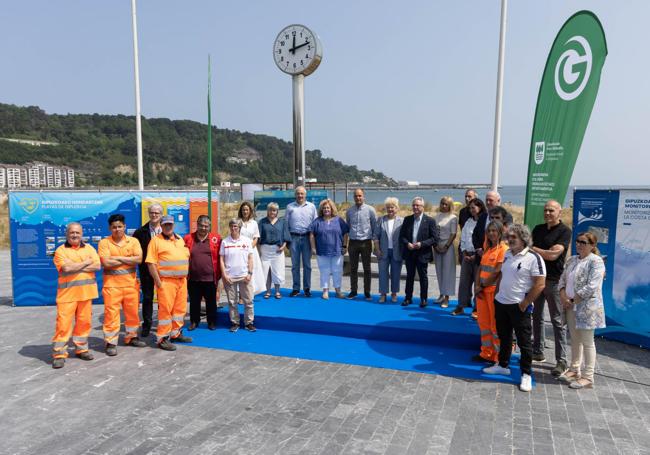 Inicio de la temporada de playas en Hondarribia