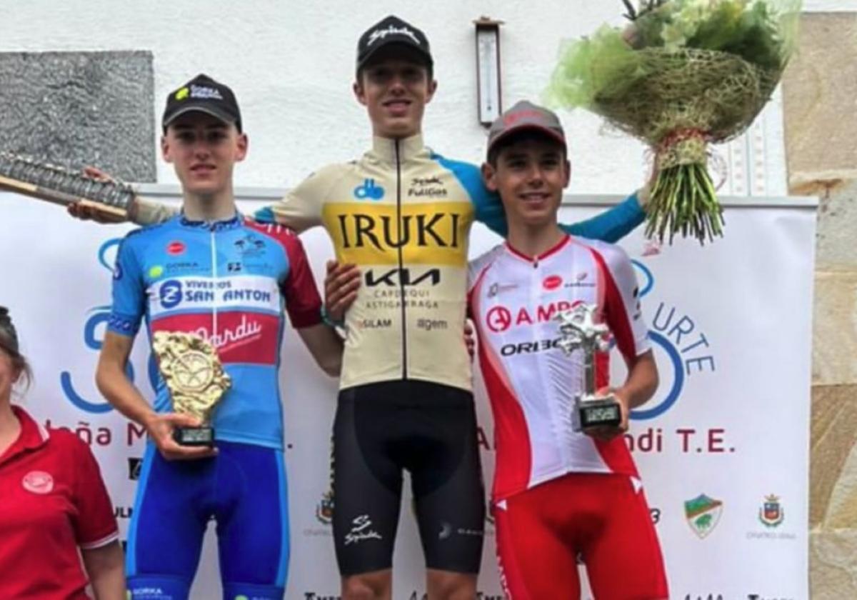 Unai Otegi conquista la 55 edición de la Subida a Arantzazu de ciclismo