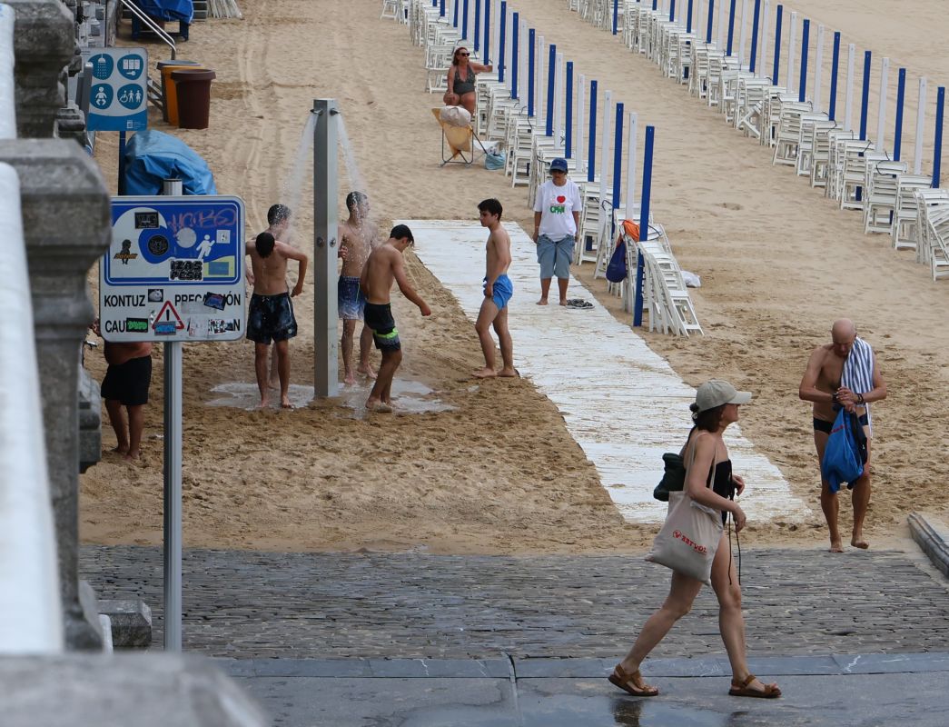 La playa antes de la tormenta