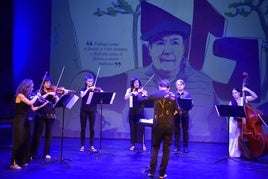 Un momento del homenaje celebrado en el CIT.