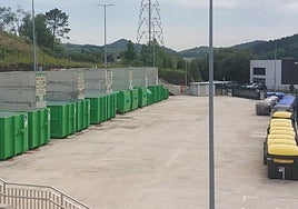 La obra del nuevo garbigune de Urdaneta kalea ya está finalizada desde hace un año.