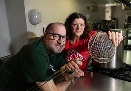 Inma Arozena y Peio García Amiano, de Zaporeak