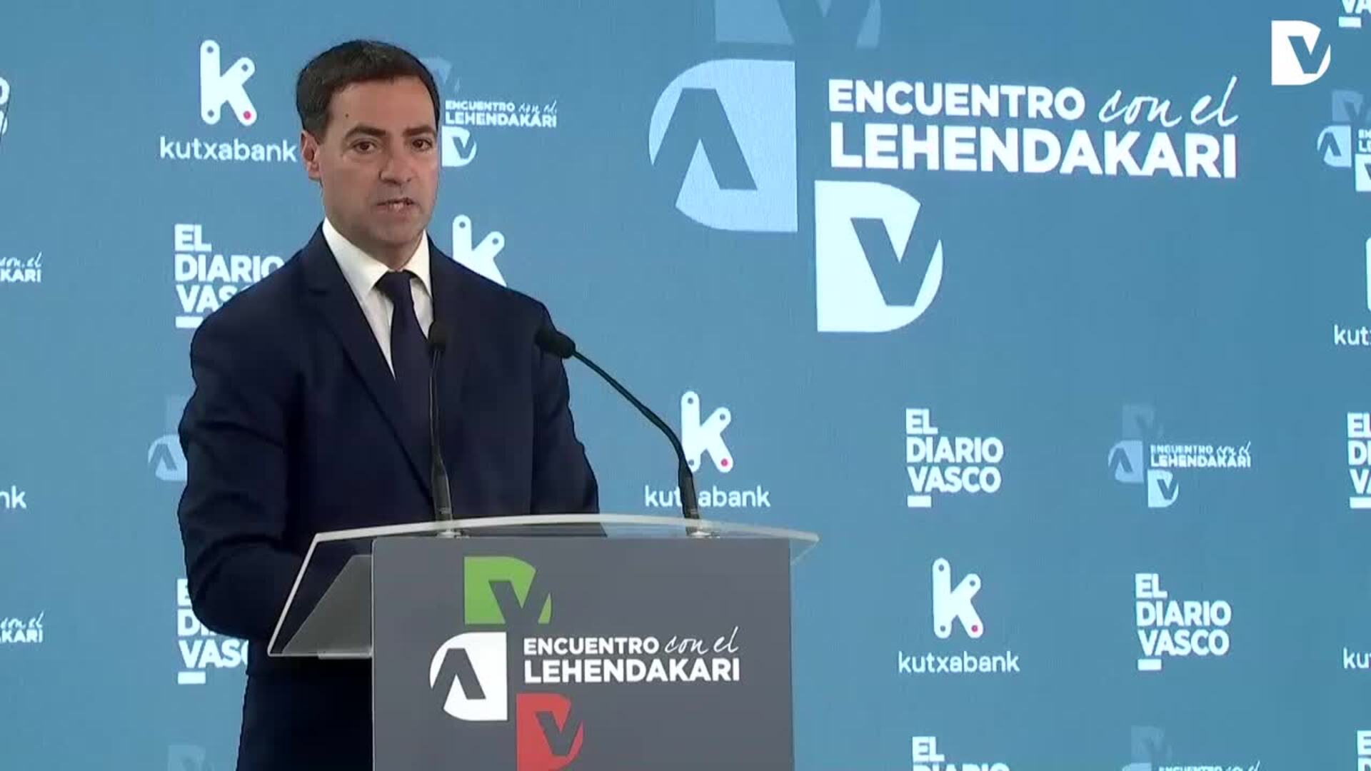 Encuentro con el lehendakari Imanol Pradales