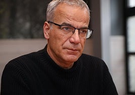 Manu Díaz, presidente de la Federación Guipuzcoana de Fútbol.