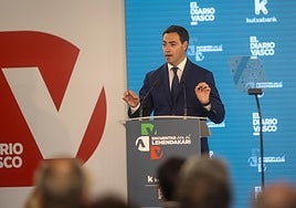 El lehendakari Imanol Pradales.