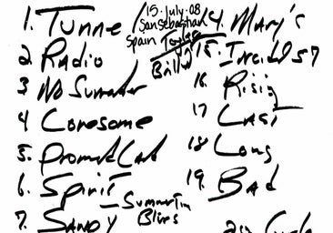 Springsteen y Donostia, esa feliz conexión
