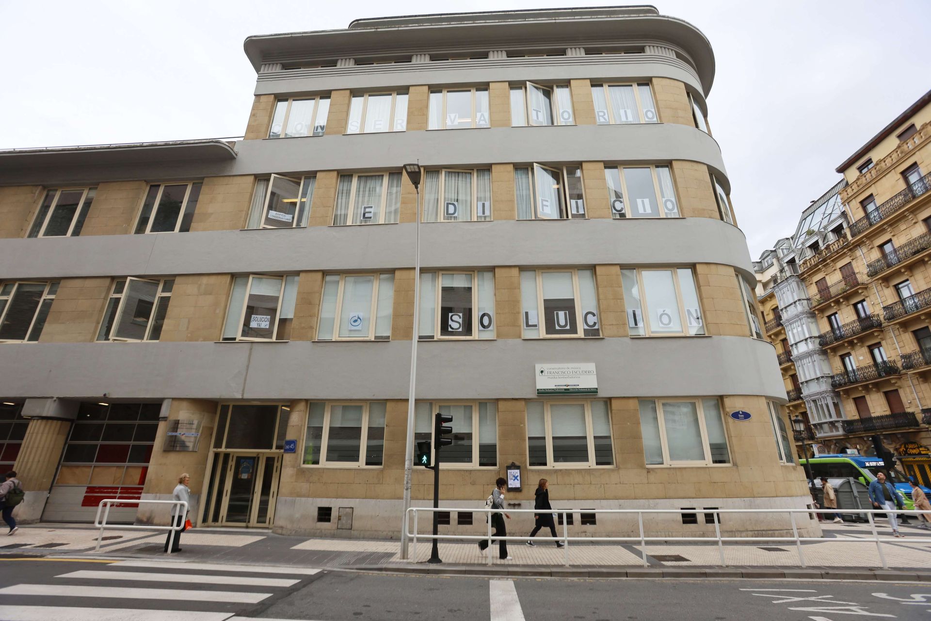 El futuro conservatorio ocupará todas las dependencias municipales de Easo