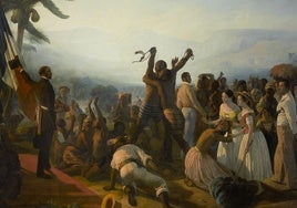La abolición de la esclavitud. François Biard. 1849.