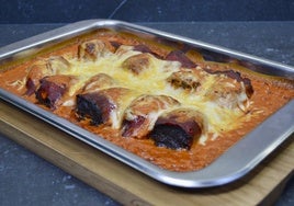 Receta de pimientos rellenos de morcilla