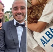 Antoine Griezmann da la bienvenida a su cuarta hija, Shai, en una fecha muy especial