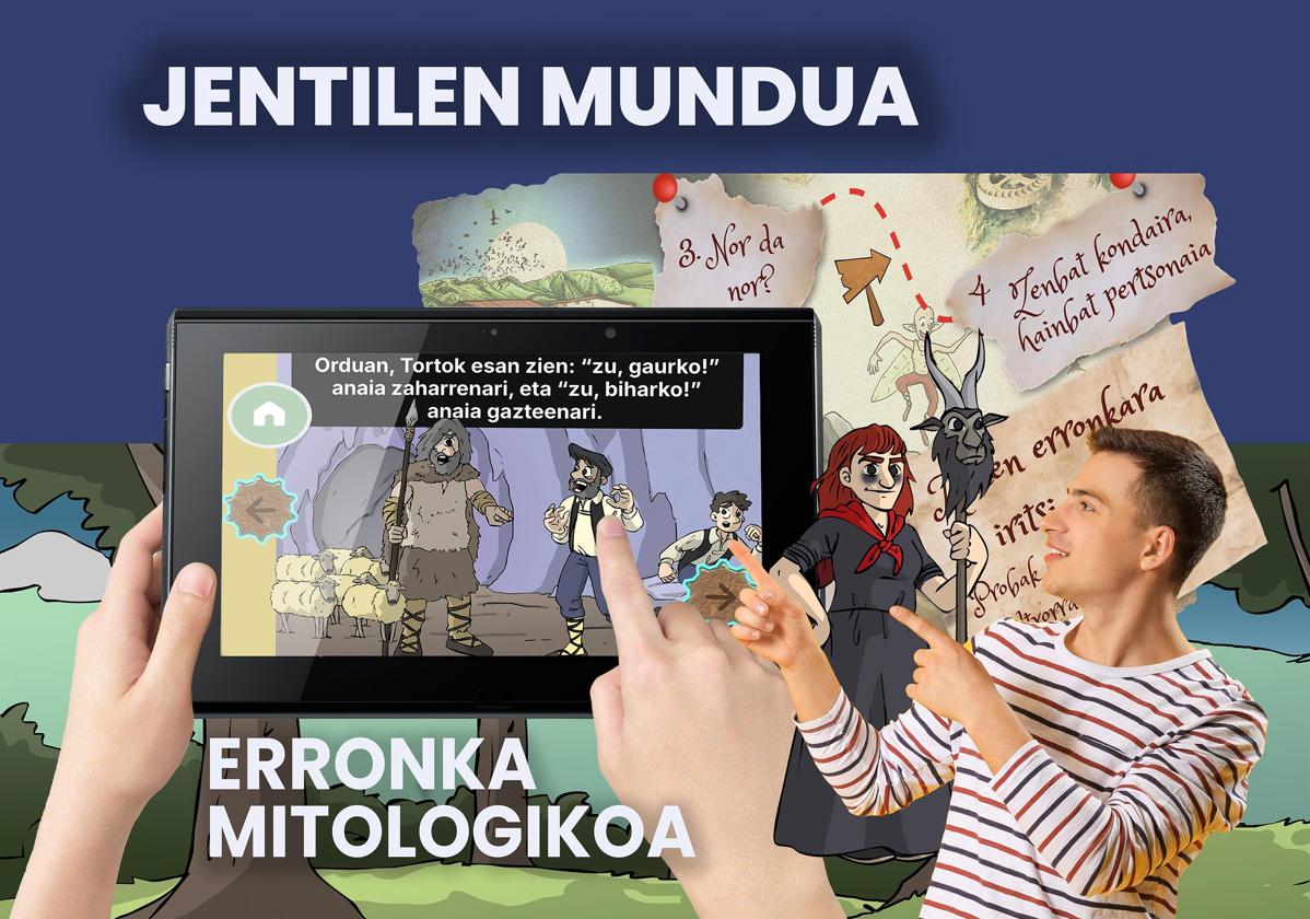 Barandiaranek bezala, pertsonaia mitologikoen urratsen atzetik kondairak ezagutzeko erronka