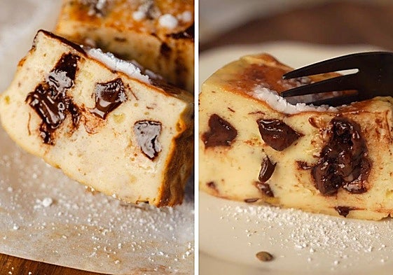 Flan de plátano: un postre rico en proteínas y fácil de elaborar, ideal para deportistas