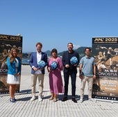Presentación del Pro Padel League (PPL) en Donostia.