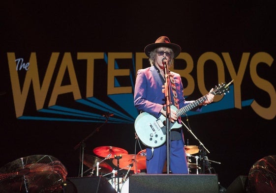 El escocés Mike Scott, líder de The Waterboys.