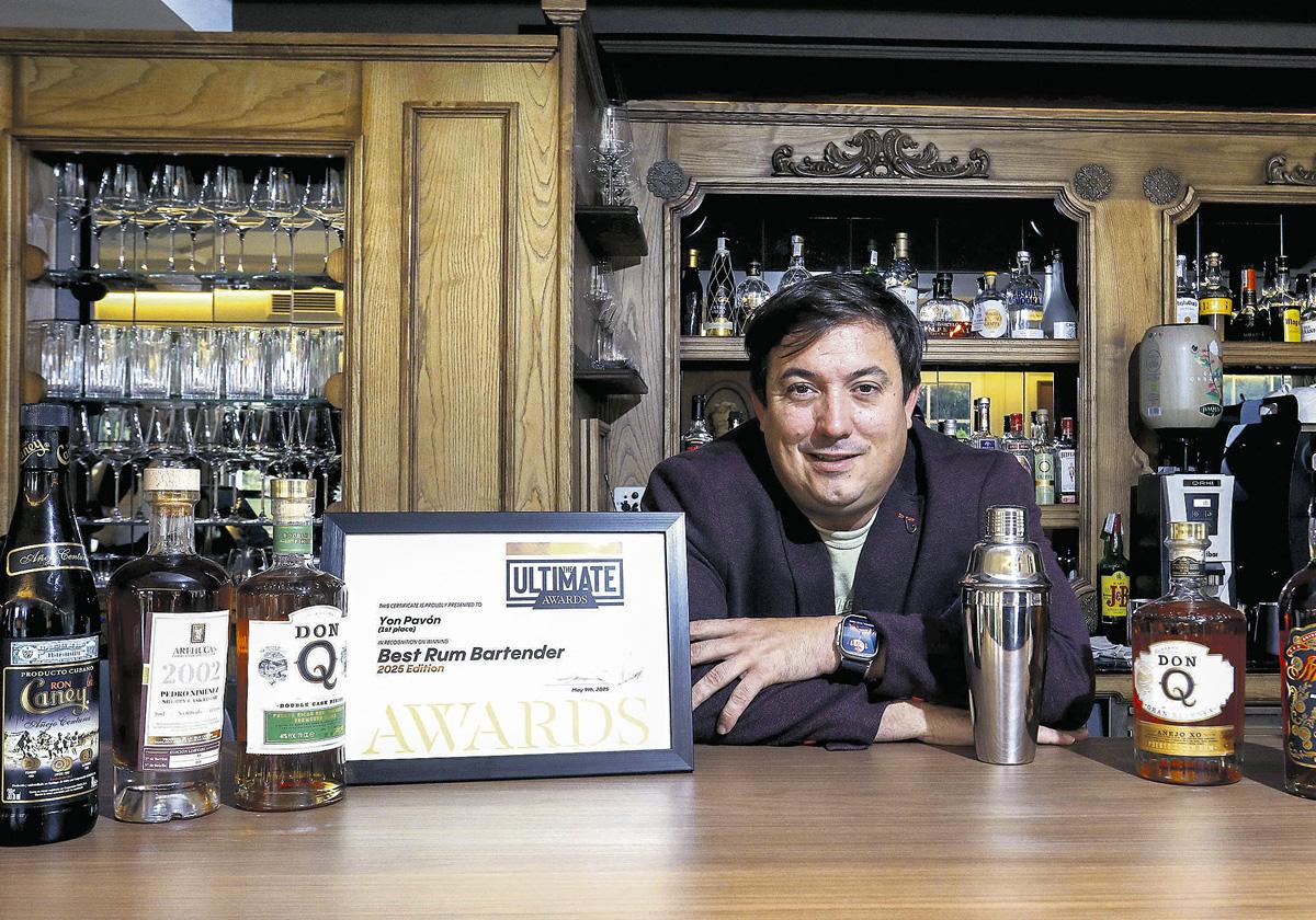 Yon Pavón Best Rum Bartender 2025 de Hernani a la Champions del ron y los cócteles