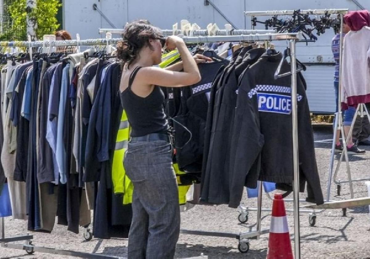 La grabación de una serie británica en Vitoria en la zona del camping de Ibaia.