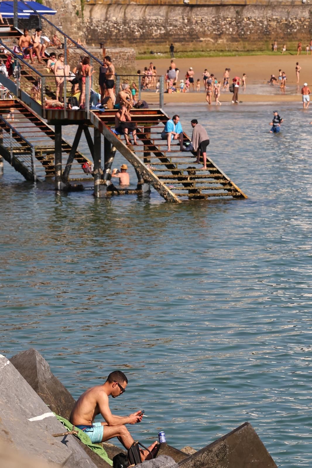 Primera ola de calor en Gipuzkoa