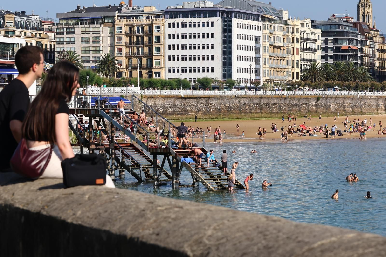 Primera ola de calor en Gipuzkoa