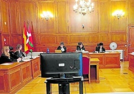 Un aspecto de la vista celebrada en la Sección Tercera de la Audiencia.