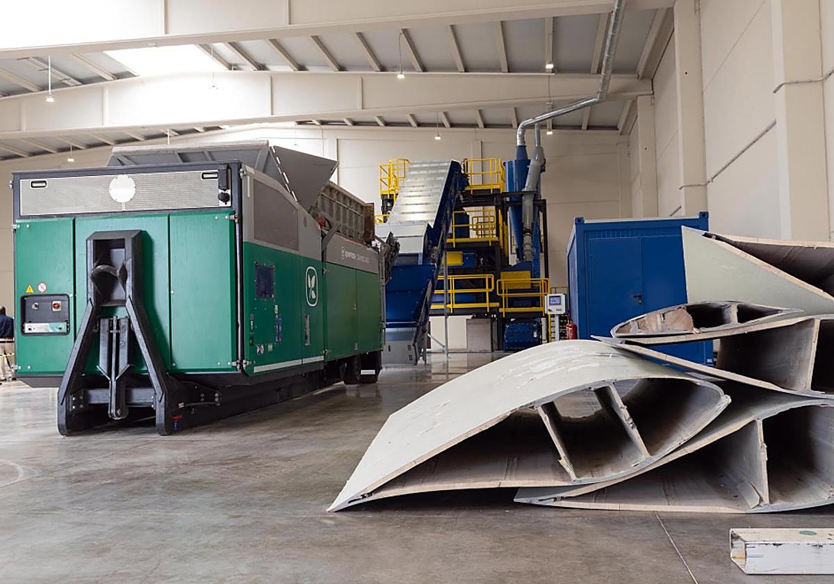 Una vista del interior de la nueva planta.