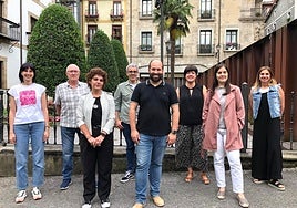 La mayor parte del equipo de gobierno de EH Bildu que cuenta con mayoría absoluta.