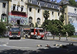 Fijan para el viernes 27 la vista sobre el desalojo del edificio okupa de Martutene