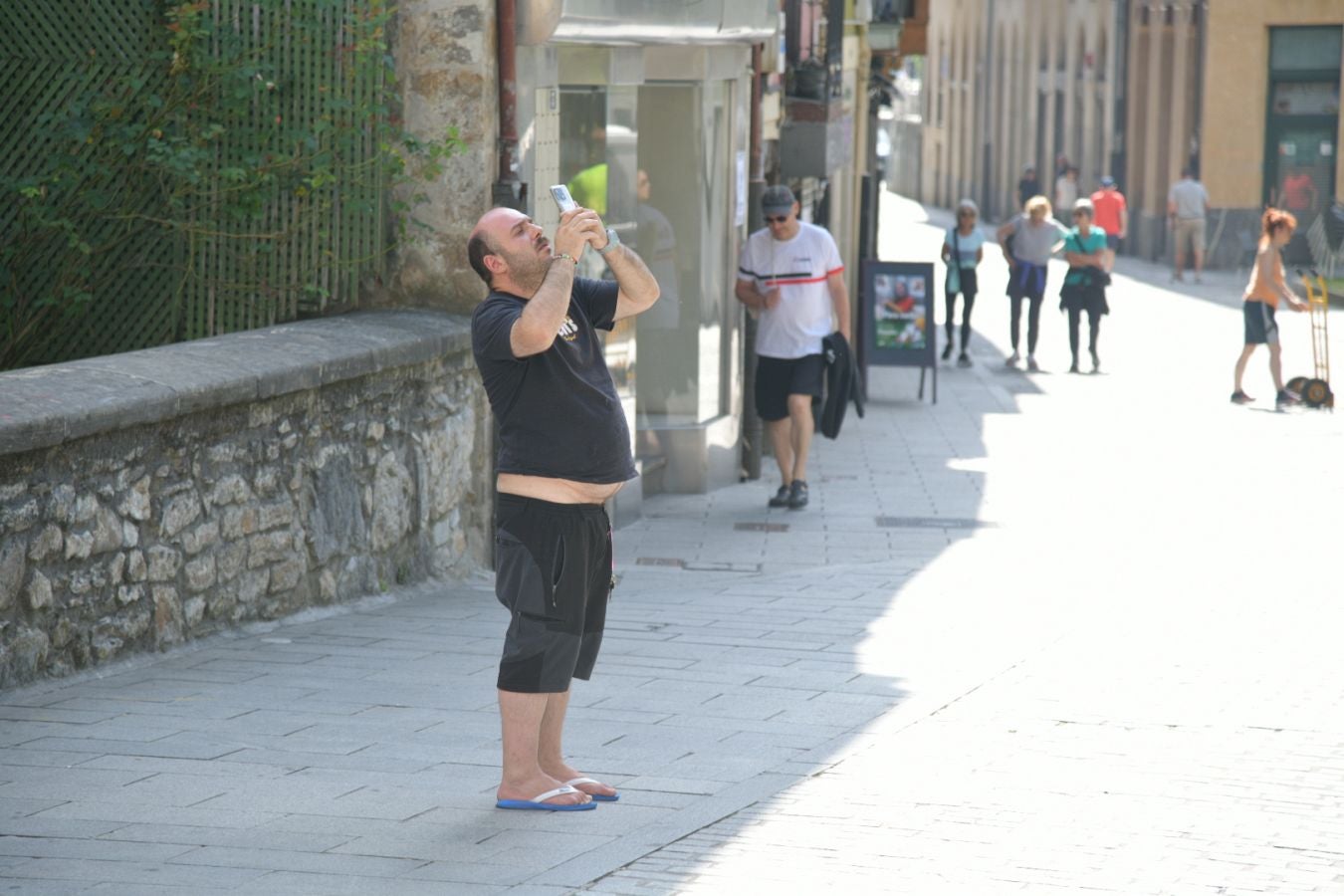 Otra jornada de calor abrasador