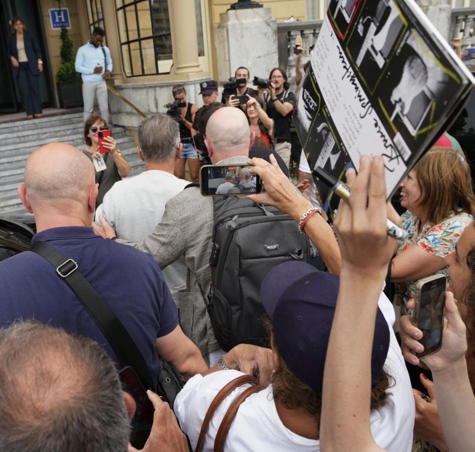 La llegada de Bruce Springsteen a San Sebastián