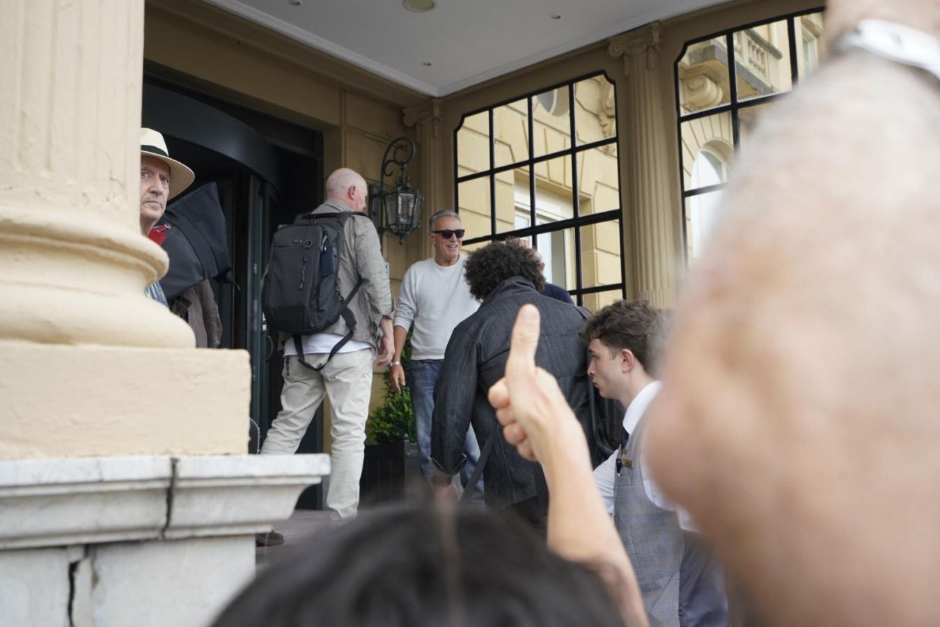 La llegada de Bruce Springsteen a San Sebastián