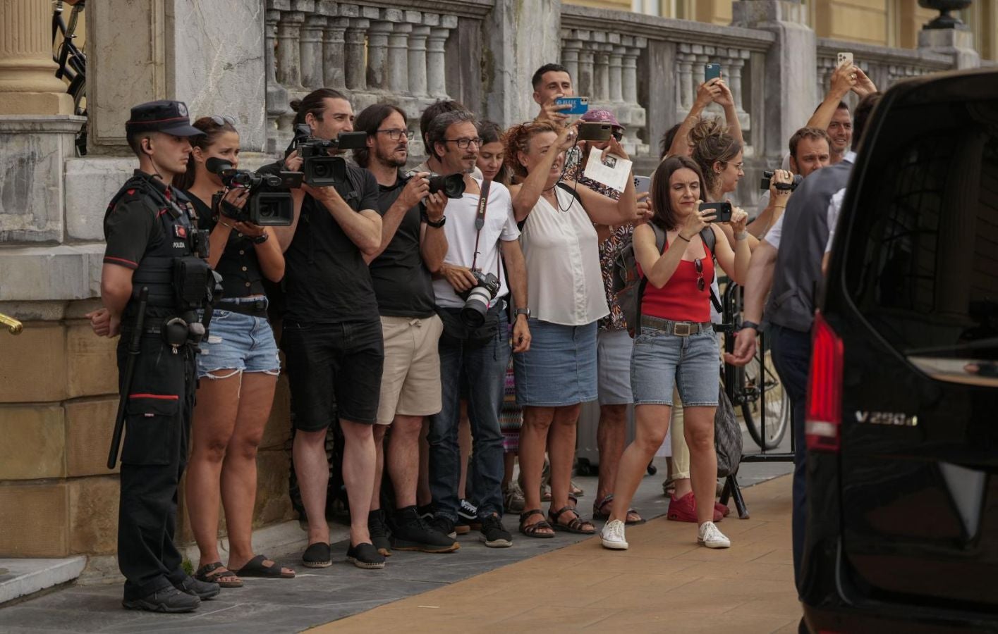 La llegada de Bruce Springsteen a San Sebastián