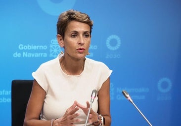 Chivite defiende la «honorabilidad» del Gobierno de Navarra y del PSN: «No hay argumentos para dimitir»