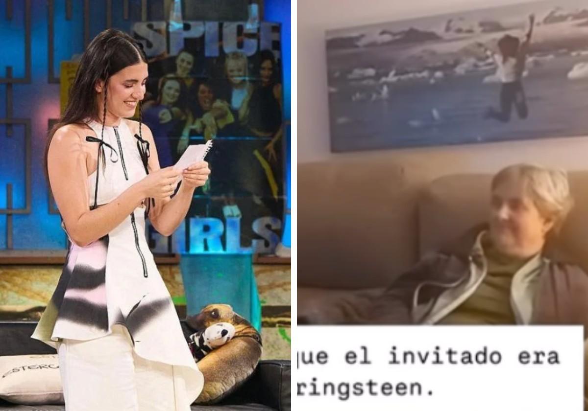 La madre de Izaro se sorprendió al ver a su hija en La Revuelta, ya que esperaba a Bruce Springsteen.